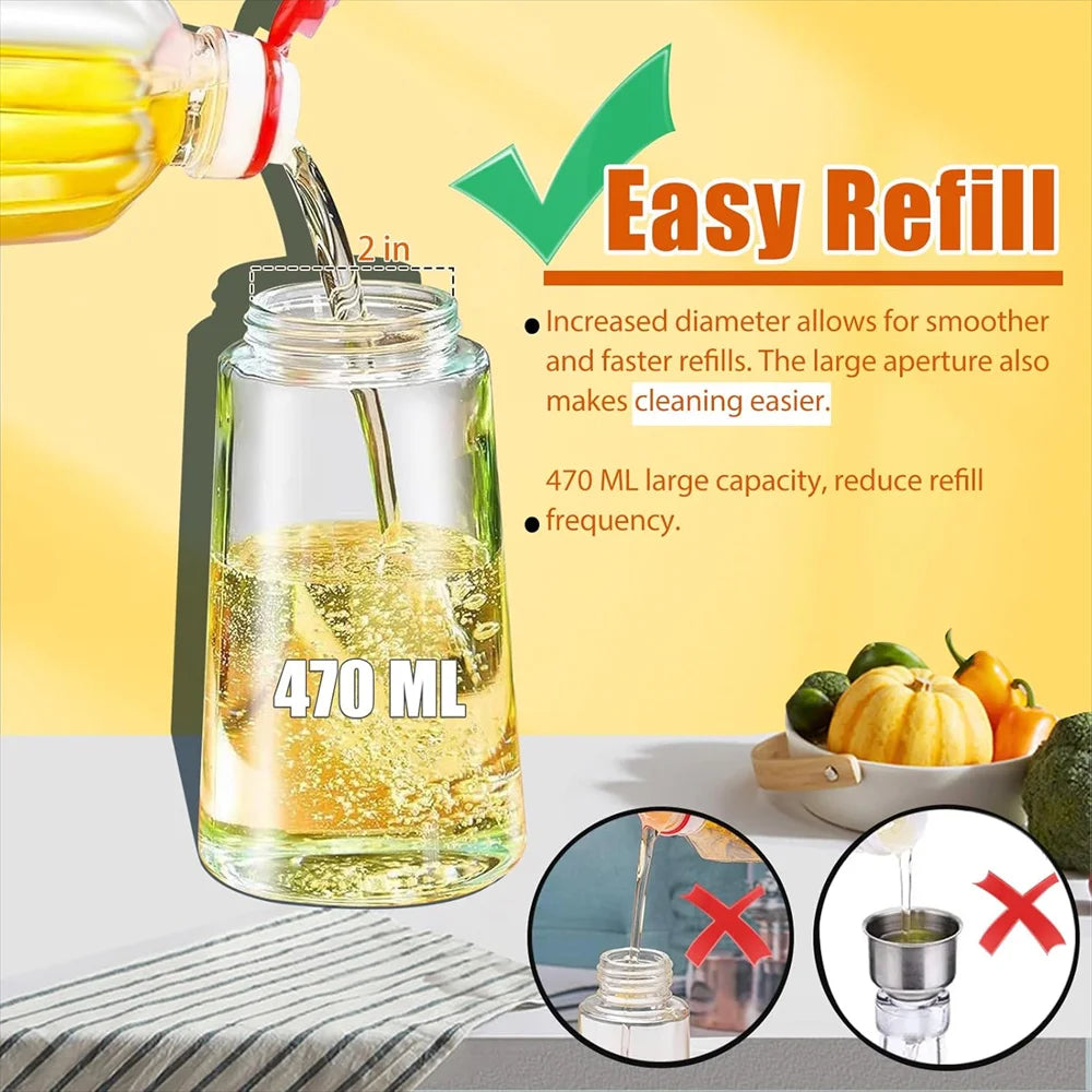 PakNex™ | 2-in-1 Oil Spray Bottle