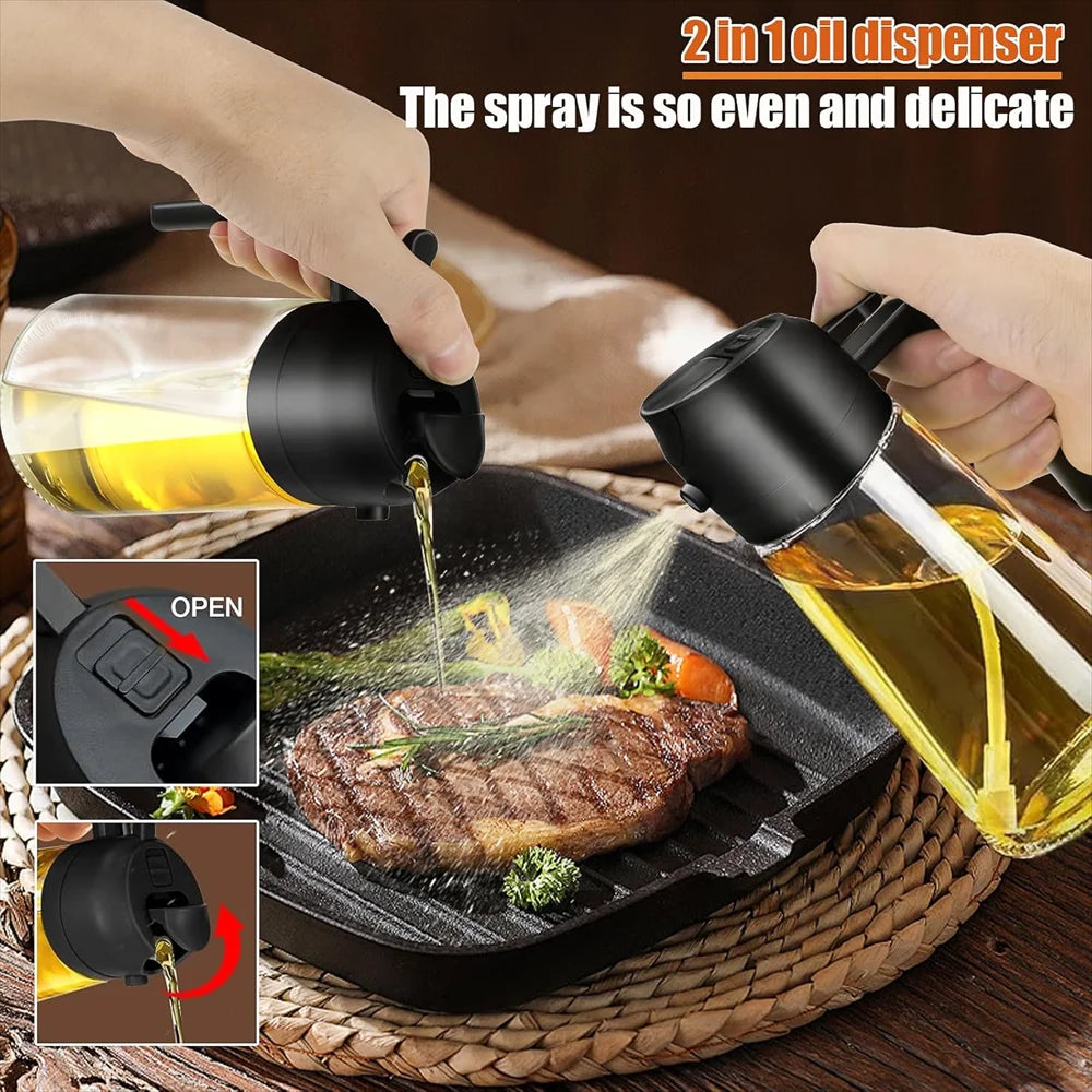 PakNex™ | 2-in-1 Oil Spray Bottle