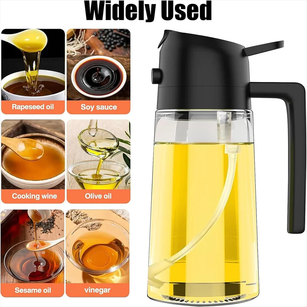 PakNex™ | 2-in-1 Oil Spray Bottle