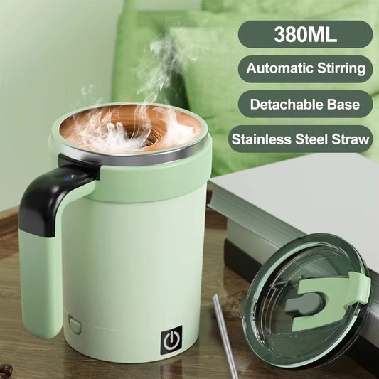 PakNex™ | Self-Stir Rechargeable Magnetic Coffee Mug